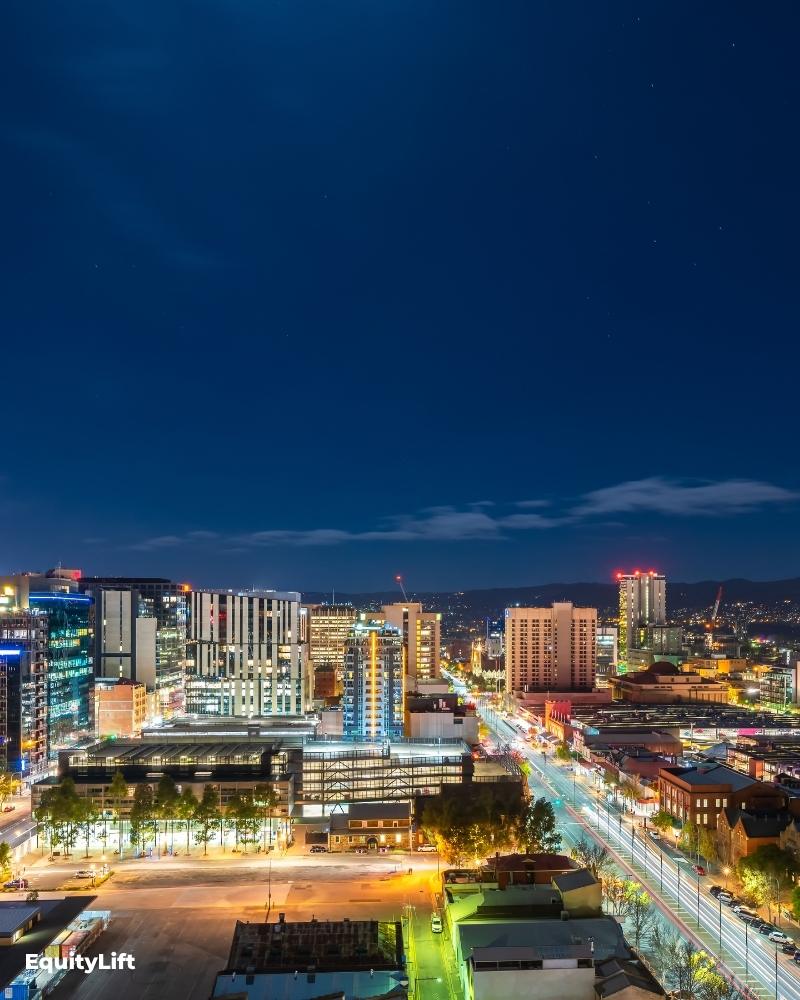 Adelaide residential and commercial property market across the Torrens